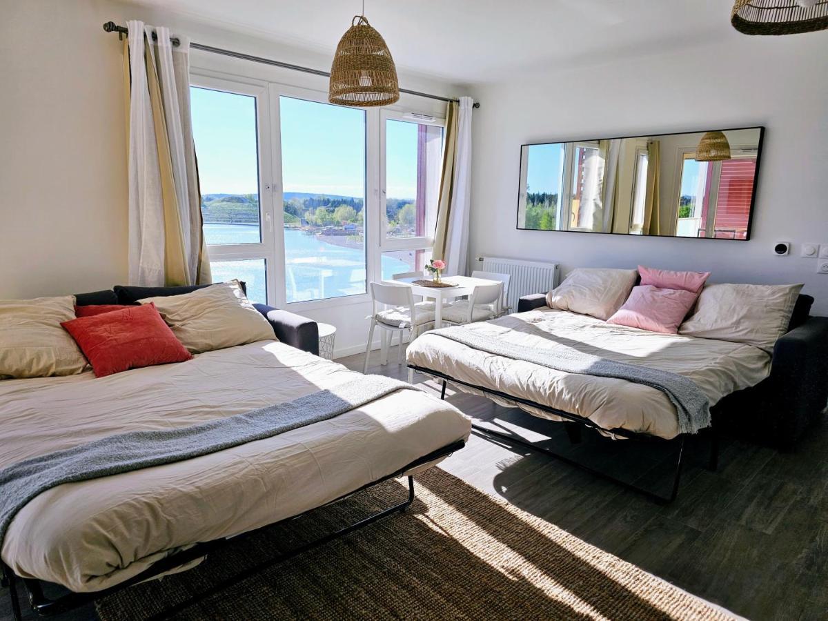Lakeside Provence - Appartement 4 Etoiles Face Au Lac De Monteux Exteriör bild
